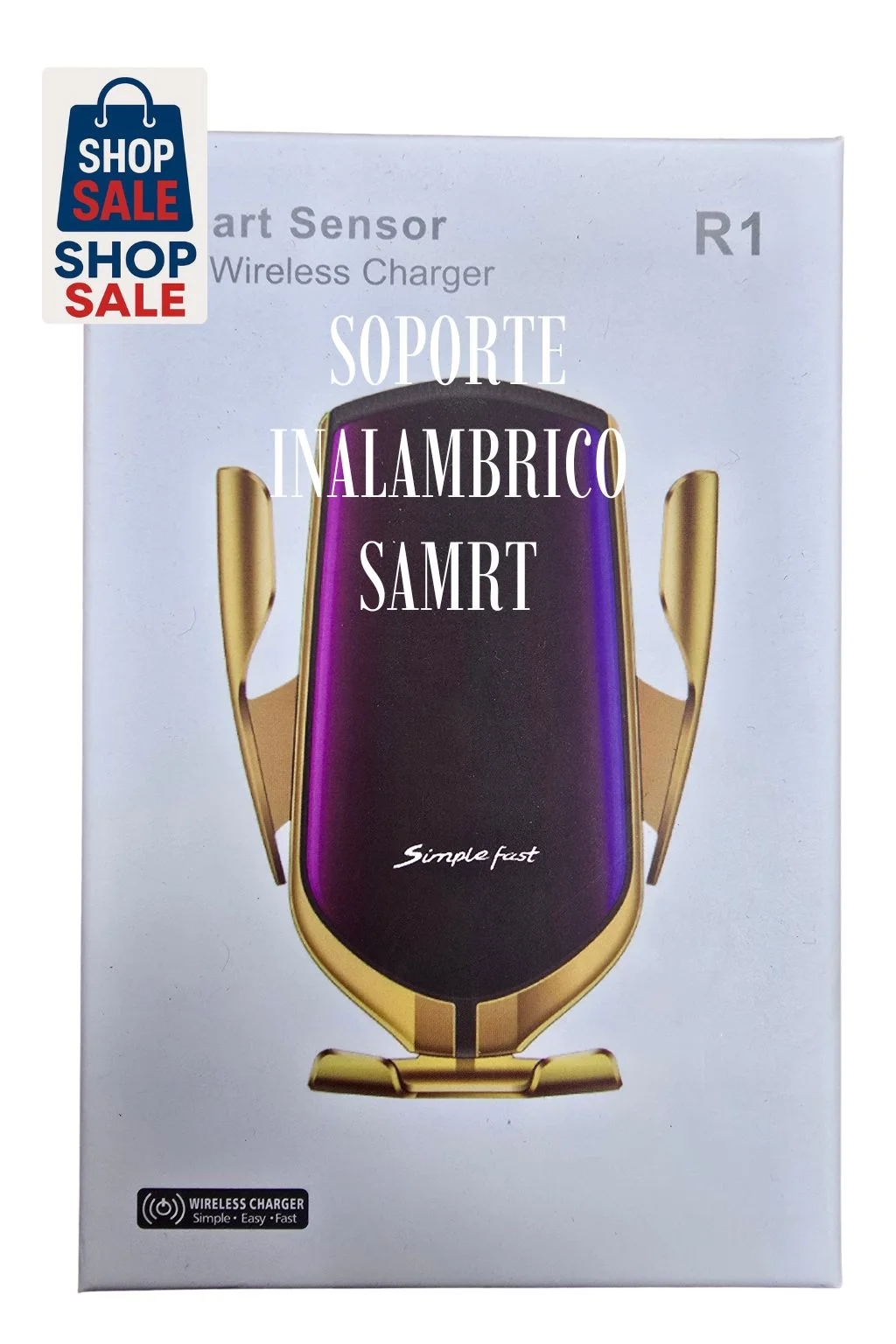 Soporte De Ventilación Magnético Inalámbrico Con Sensor Inte