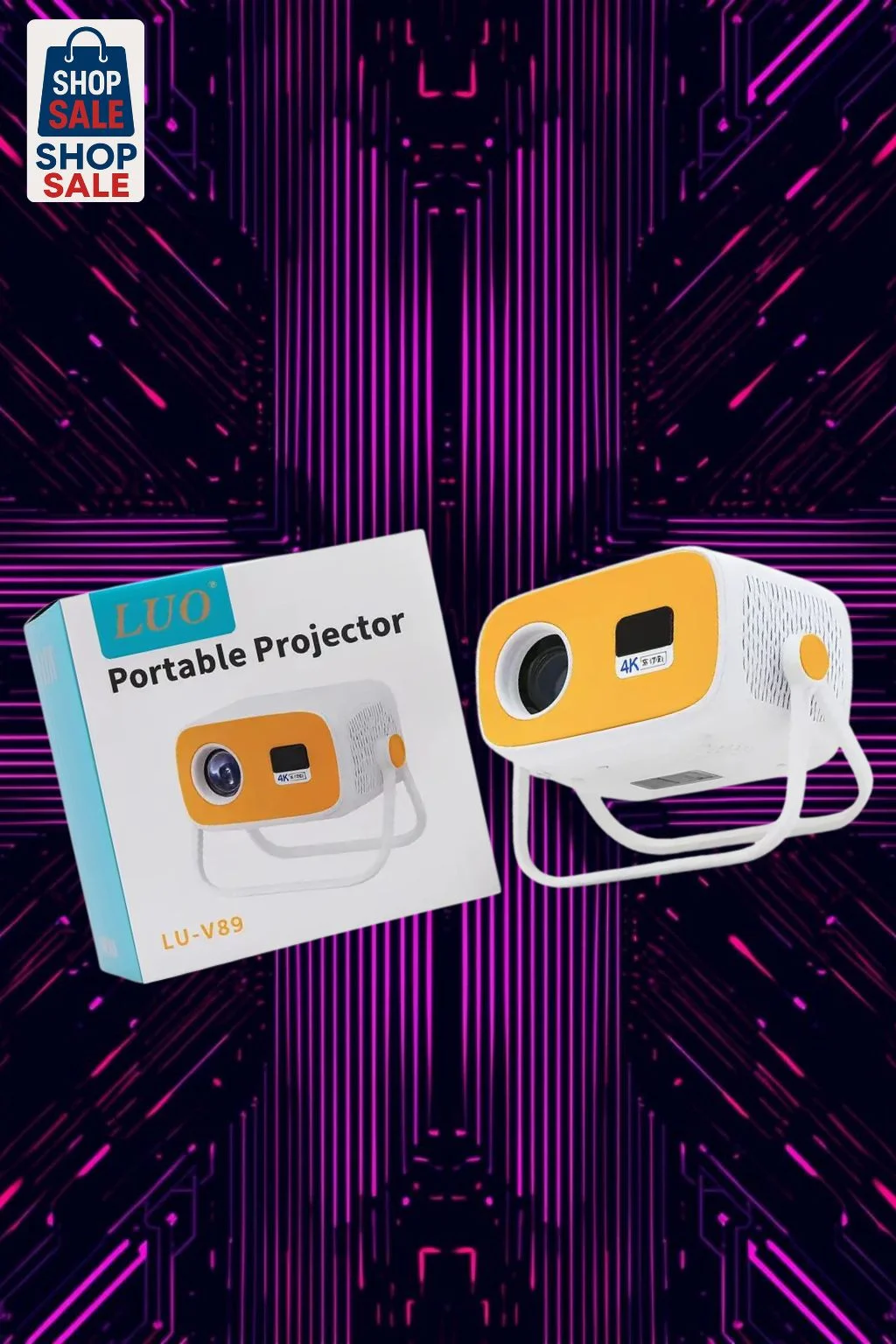 LUO Portable Projector LU-V89